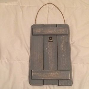 Hanging art clipper frame